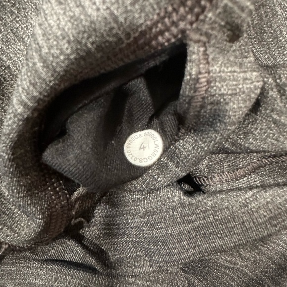 Lululemon Women’s Dark Grey Leggings Size 4 - Picture 5 of 5